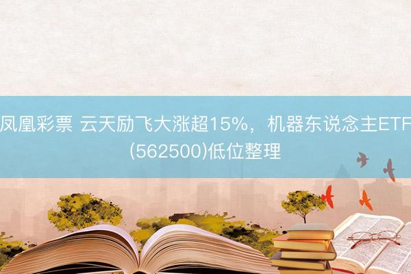 凤凰彩票 云天励飞大涨超15%，机器东说念主ETF(562500)低位整理